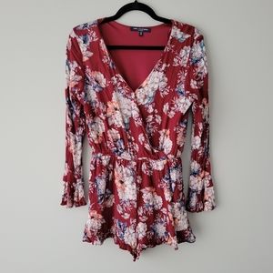 ONE CLOTHING | Floral Romper